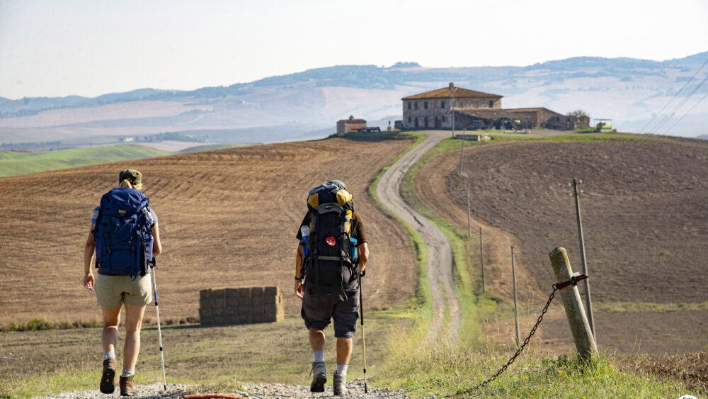 walking on francigena